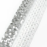 2/5/10M 15/20/35mm Sequin Ribbons Lace