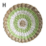 New Fashion INS Straw Rattan Wall Decor