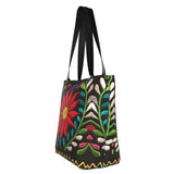 New Mexican Spanish Embroidery Flowers Tote Bags