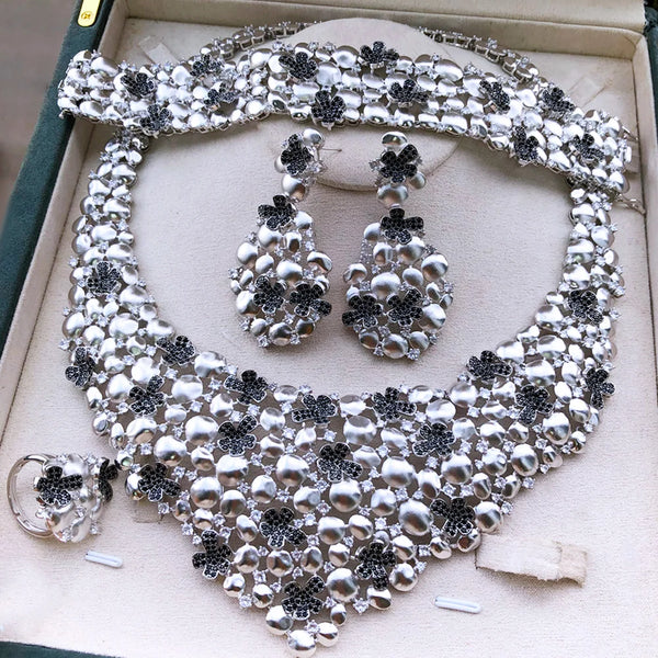 Women Cubic Zircon Jewellery Set