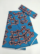 African Real Wax Print Cotton 100% Fabric