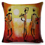 African Woman Home Decor Pillow Case