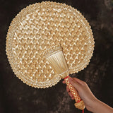 New Hand-Woven Straw Fan