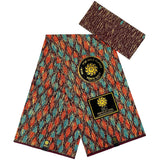 New Style Guaranteed Veritable African Real Wax Fabric