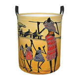 New African Ethnic Style Pattern Laundry Basket