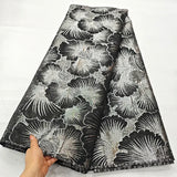 Latest Jacquard Net French Fabric