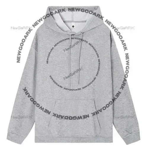 New Custom Embroidered Screen Plain Hoodie