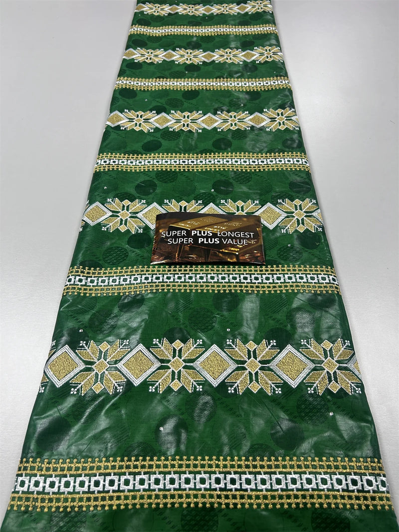 New African Bazin Riche Brode Fabric