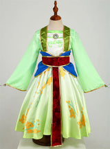 Kids Mulan Cosplay Princess Dress