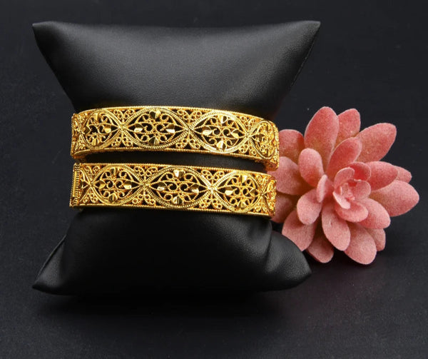 New Dubai Gold Color Bangles