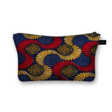 African Woman Print Cosmetic Bag