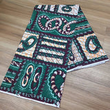 New Green Ankara African Wax