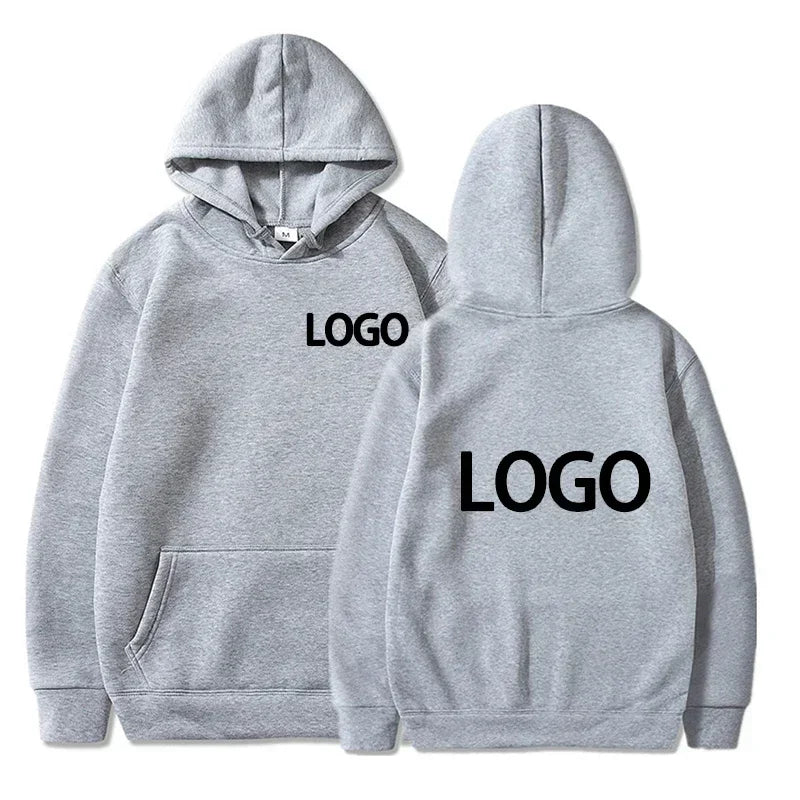 New Loose Custom Logo Pictures and Text Team Casual Clothing