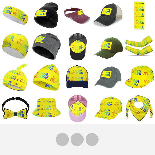 New Custom Print On Demand Party Accessories Hats