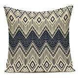 Polyester Boho Style Simple Geometric Decorative Pillows Cushion Cover for Living Room Decoration Pillowcase