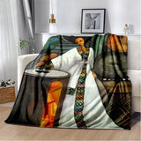 New Ethiopian Painting Art Africa Blanket