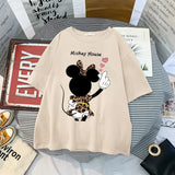 Mickey Anime Blouses Y2k Graphic T Shirts