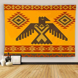 New Mexican Style Aztec Retro Patterned Tapestry