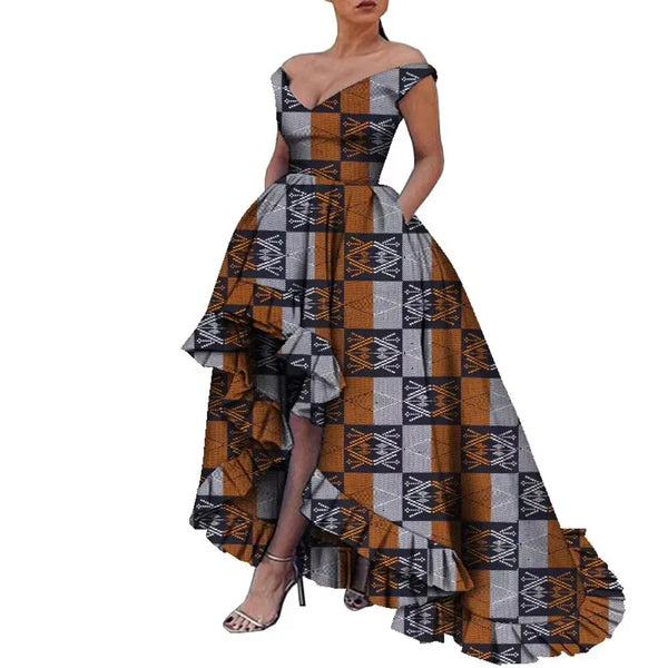 African Women  Ankara Dashiki  Dress