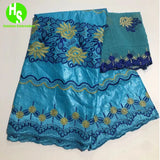 African Women High Quality Bazin Riche Brode Fabric