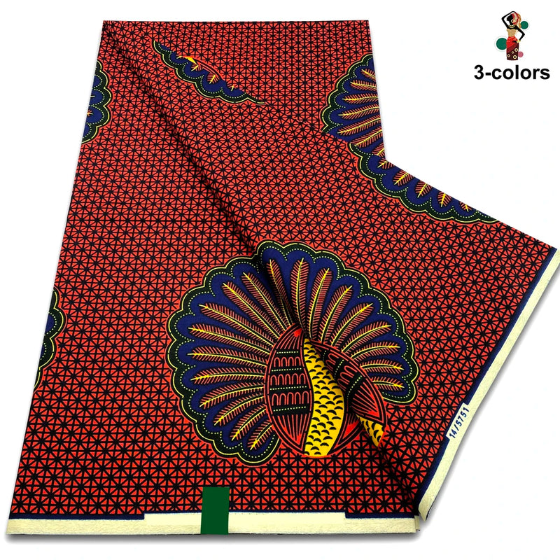 High Quality African Wax Print Fabric