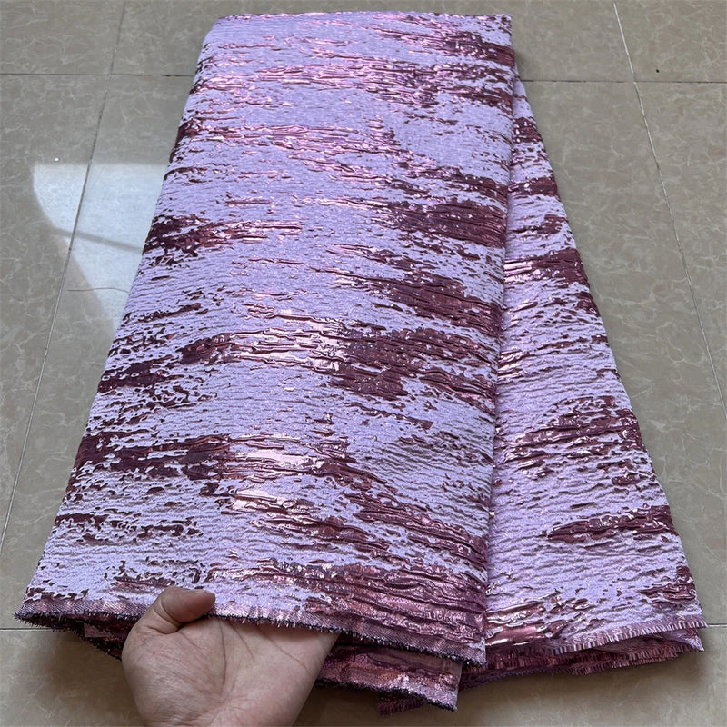 Latest High Quality African Nigerian Tulle Lace Fabric