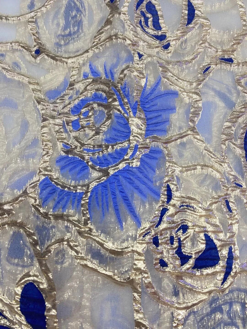 Latest Beautiful brocade jacquard lace fabric