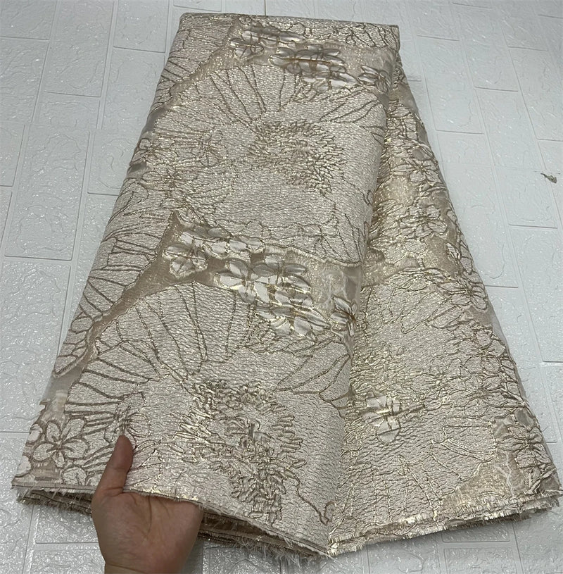 High Quality African Nigerian Tulle Lace Fabric