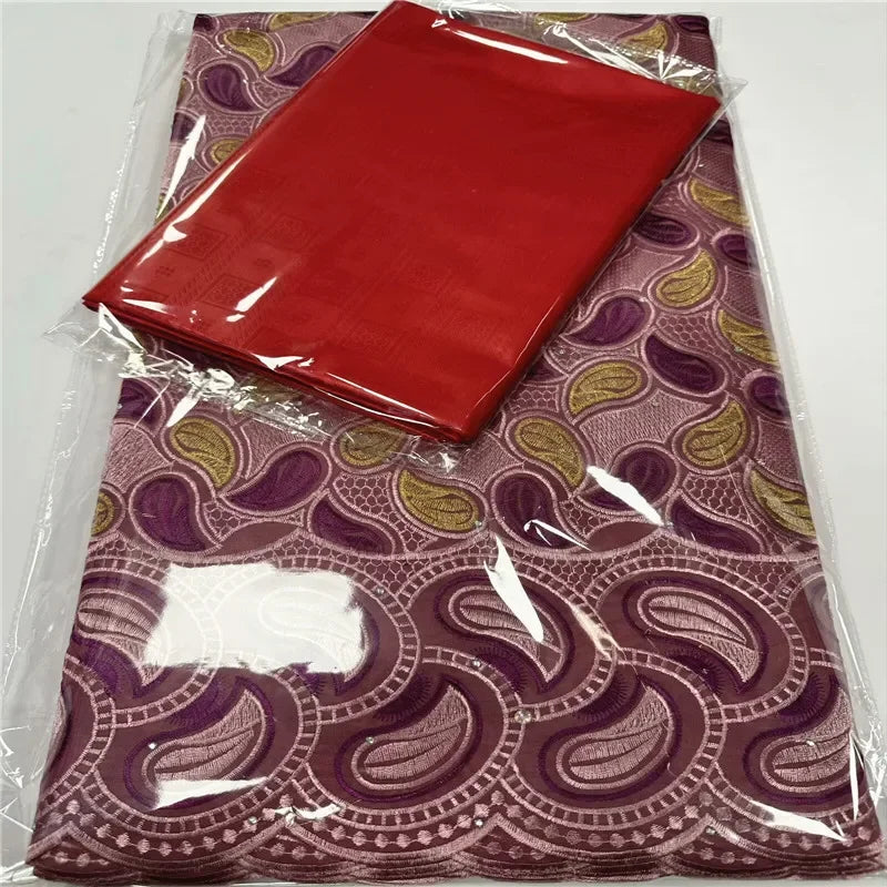 African 100% cotton Dubai style fabric