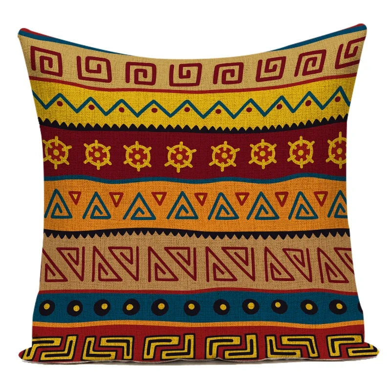 New Abstract Geometry Cushion Cover