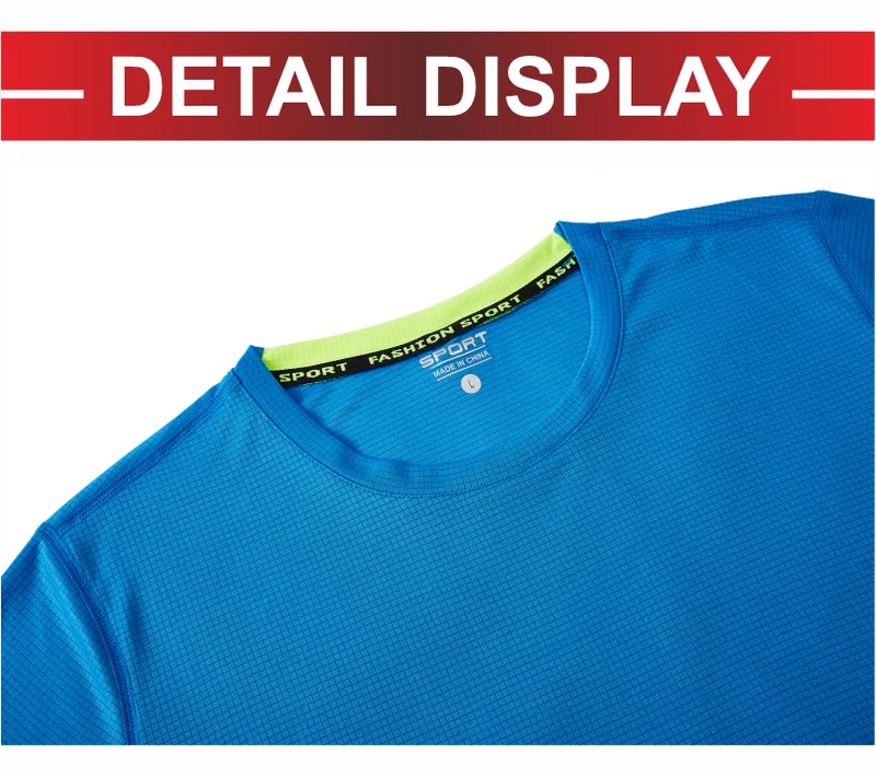 Quick-drying Round Neck Polyester T-Shirt