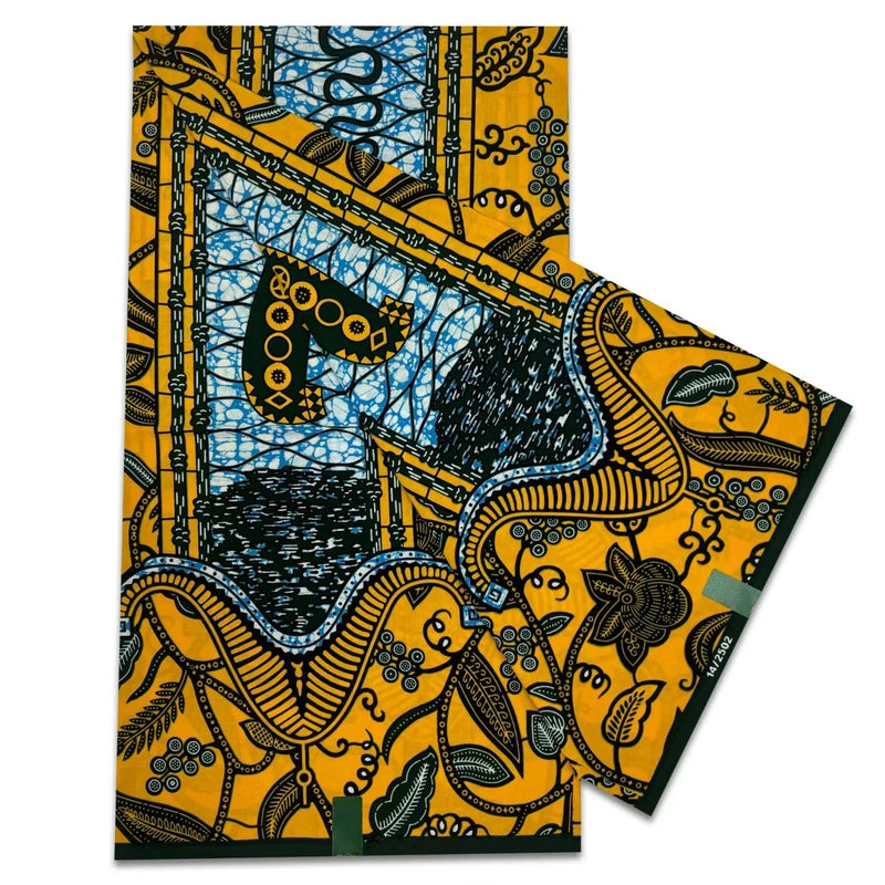 100% Original  African Veritable Guaranteed Wax Batik Fabric