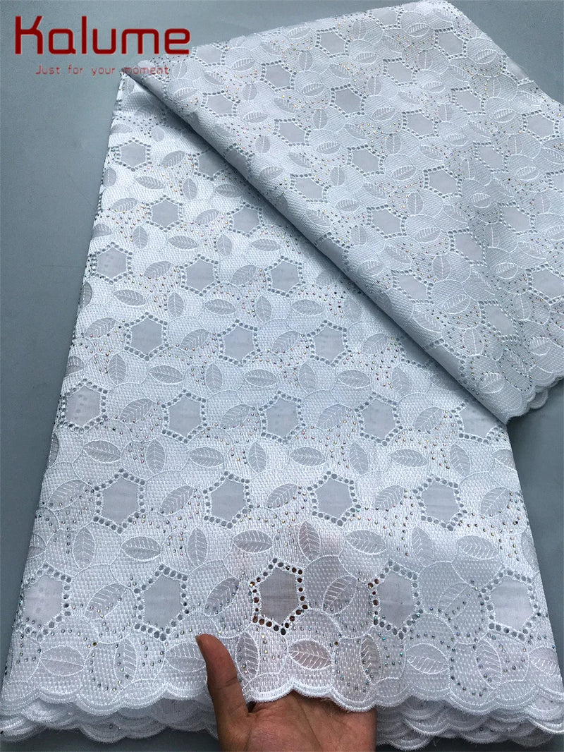 High Quality African Cotton Lace Fabric