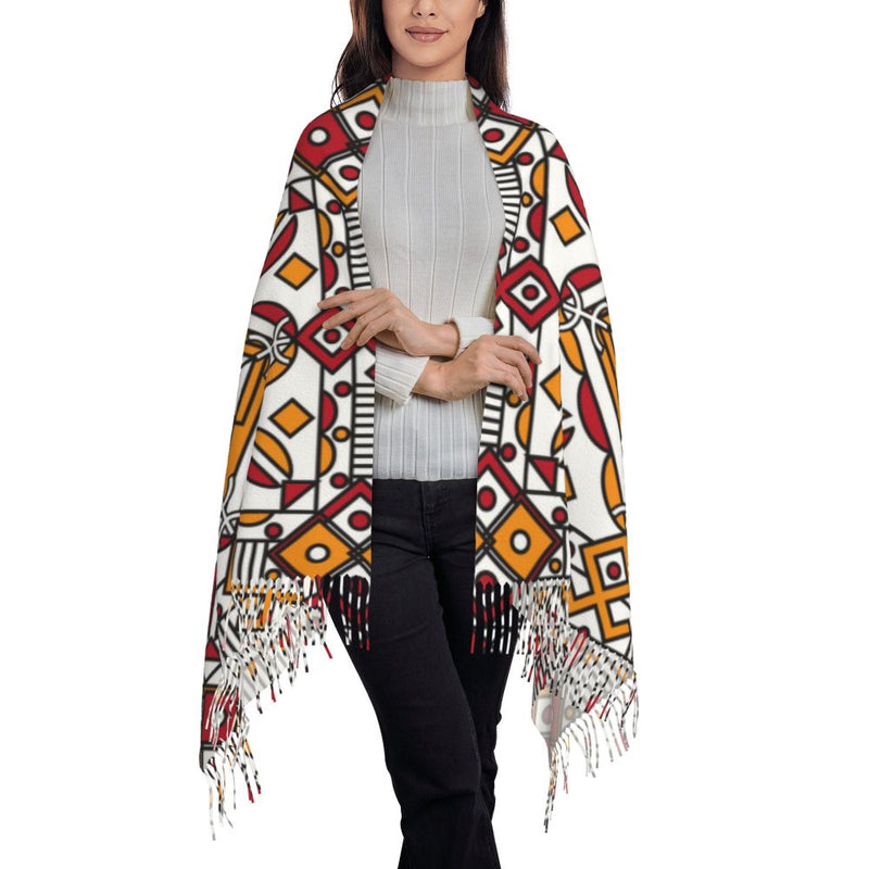 New Customized Printed Amazigh Kabyle Jewelry Scarf