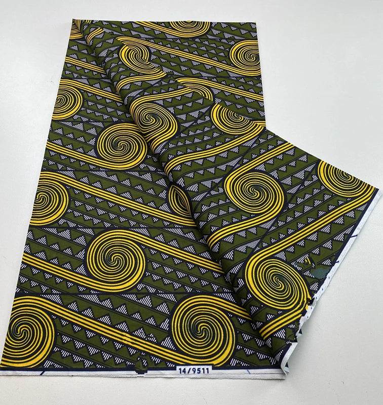 High Quality 100% Cotton Ghana Style Fabric