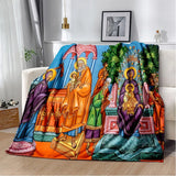 New Ethiopian Painting Art Africa Blanket