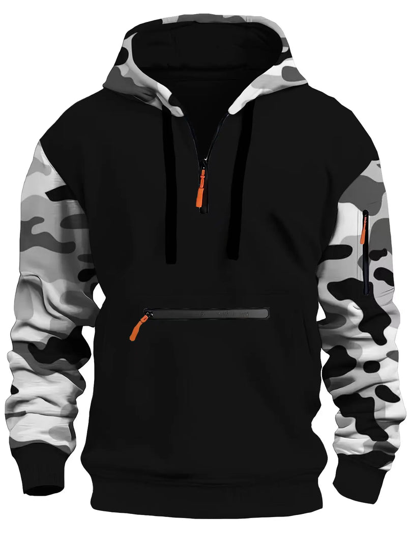 Autumn and winter men's new casual hoodie