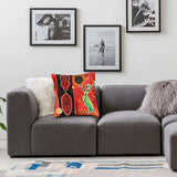 African Ethnic Motifs Cushion Cover