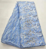 African Jacquard Brocade Luxury Fabric