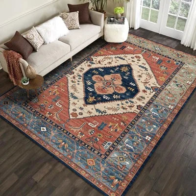 New Bohemian Pattern Decorative Living Room Carpet