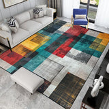 New Nordic Abstract Geometric Carpets