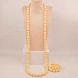 New Artificial Coral Bead Necklace Sets