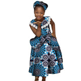 Little Girls Pleated Skirt Gifted Hair Band Lovely Clothing