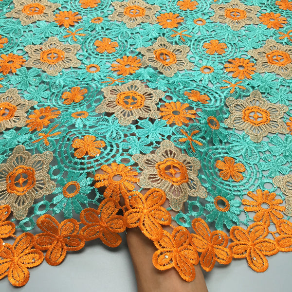 High Quality Cord Guipure Lace Fabric