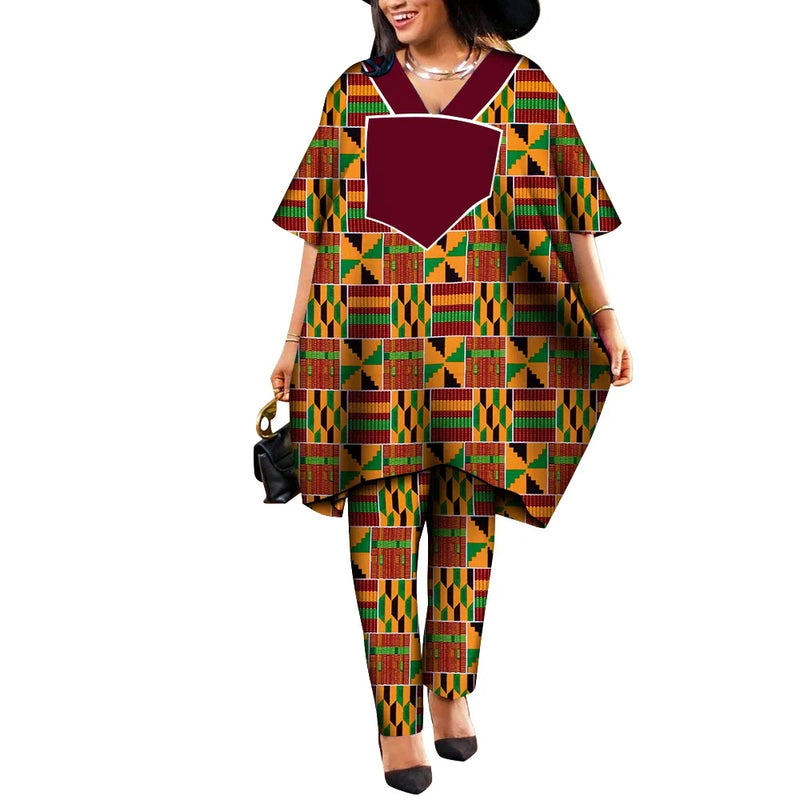 Ankara African Prints Two Pieces Set