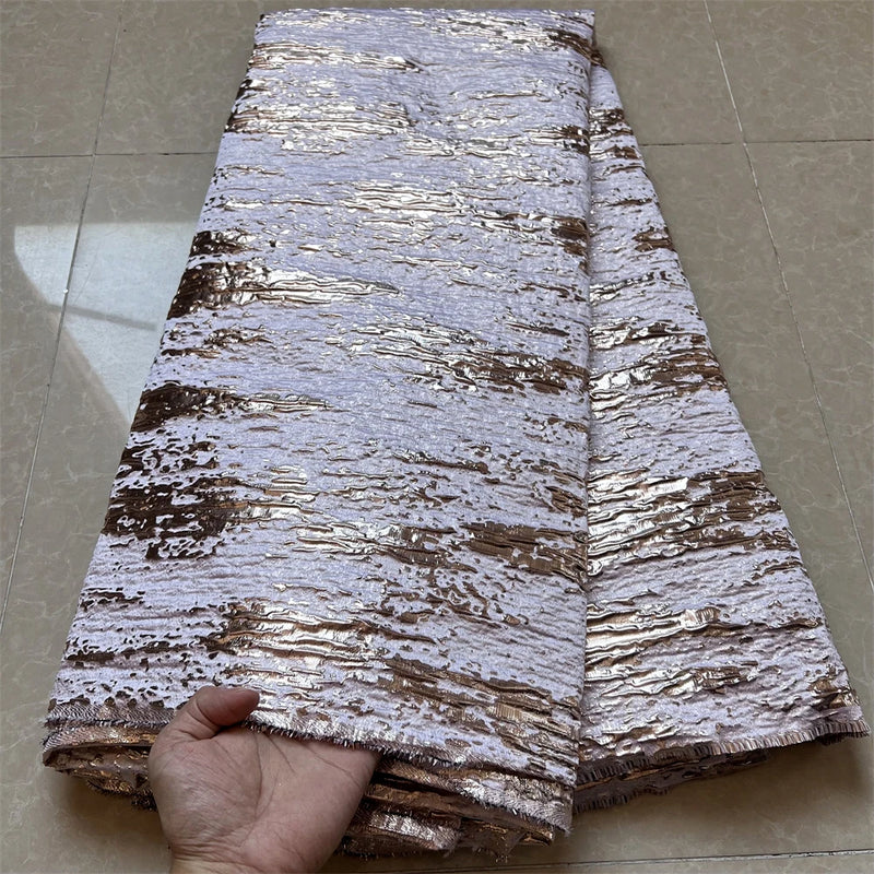 Latest High Quality African Nigerian Tulle Lace Fabric