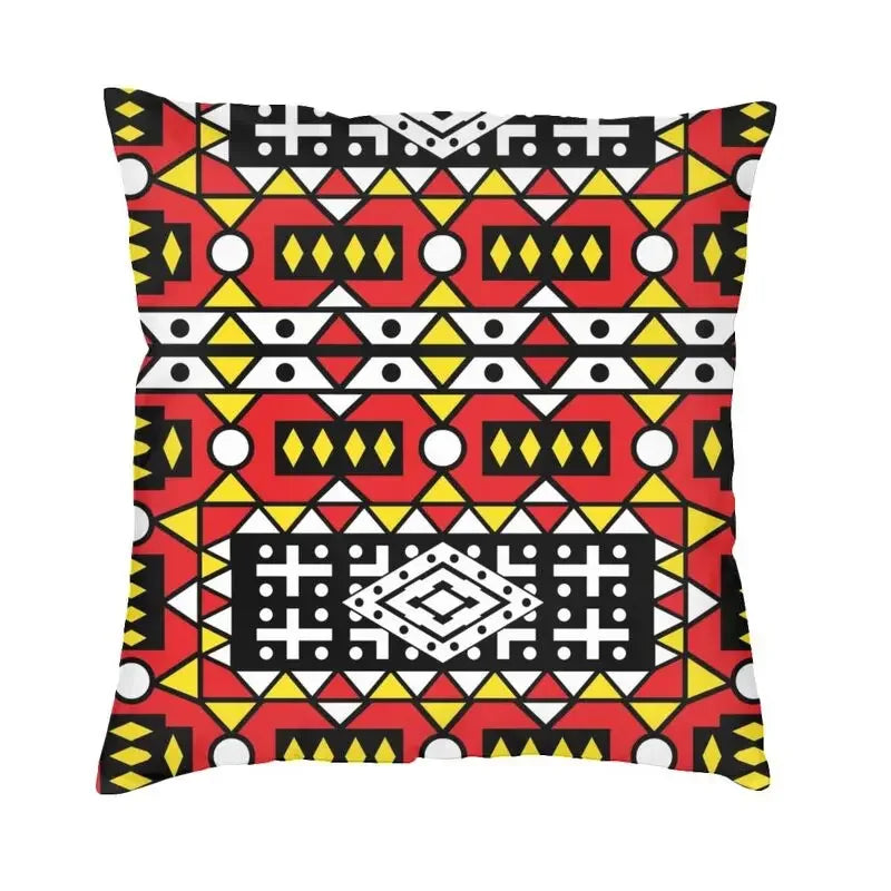 New Colorful Pattern Throw Pillowcase