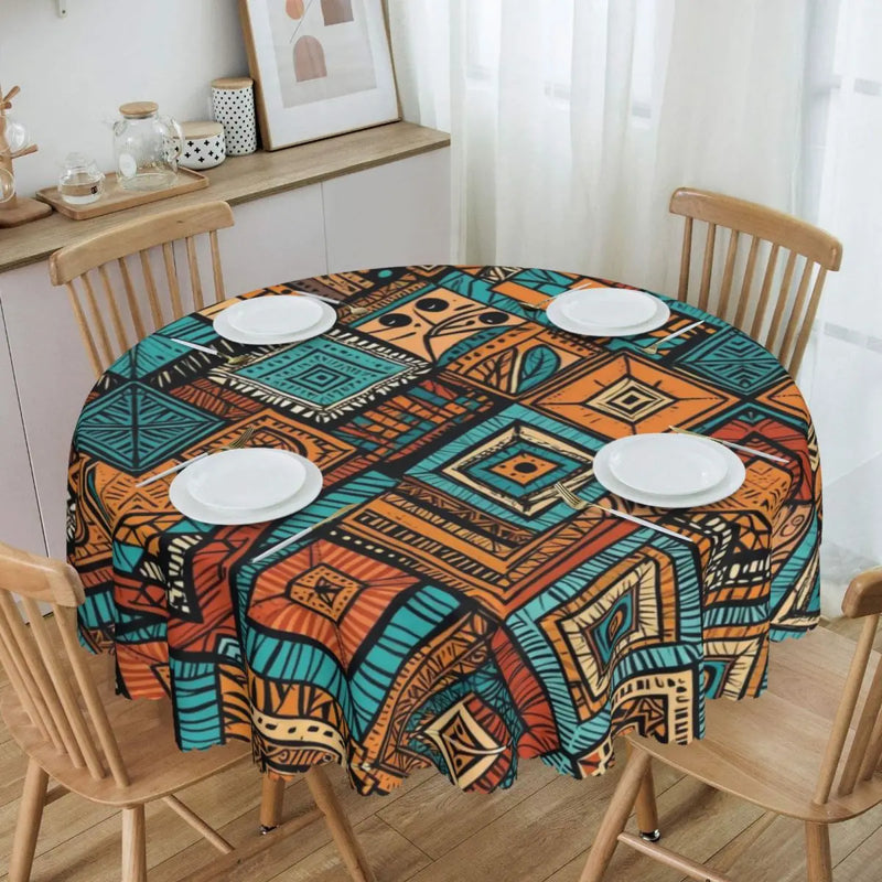 African Woman Life Culture Tablecloth