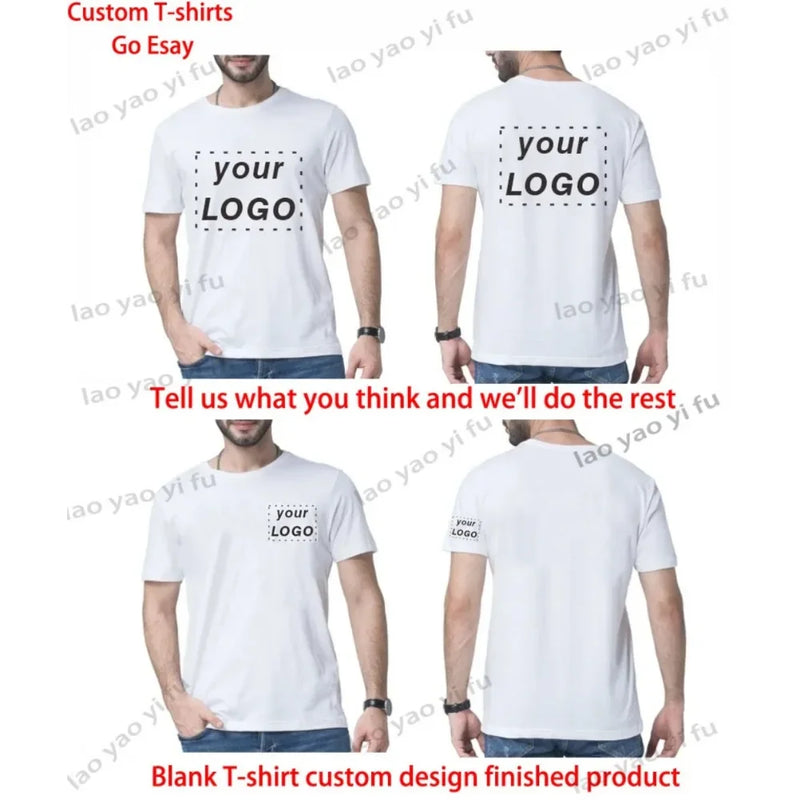 DIY Your Like Photo or Logo 11color T-shirt