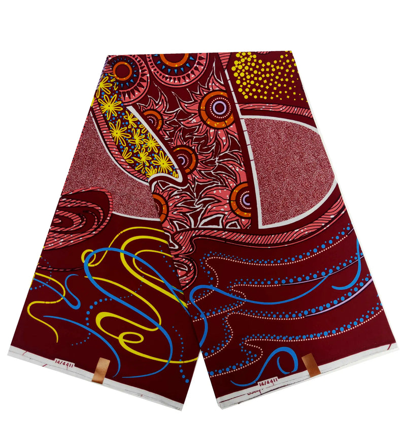 New Prints Dutch Hollandais Loincloth 100% Cotton Wax